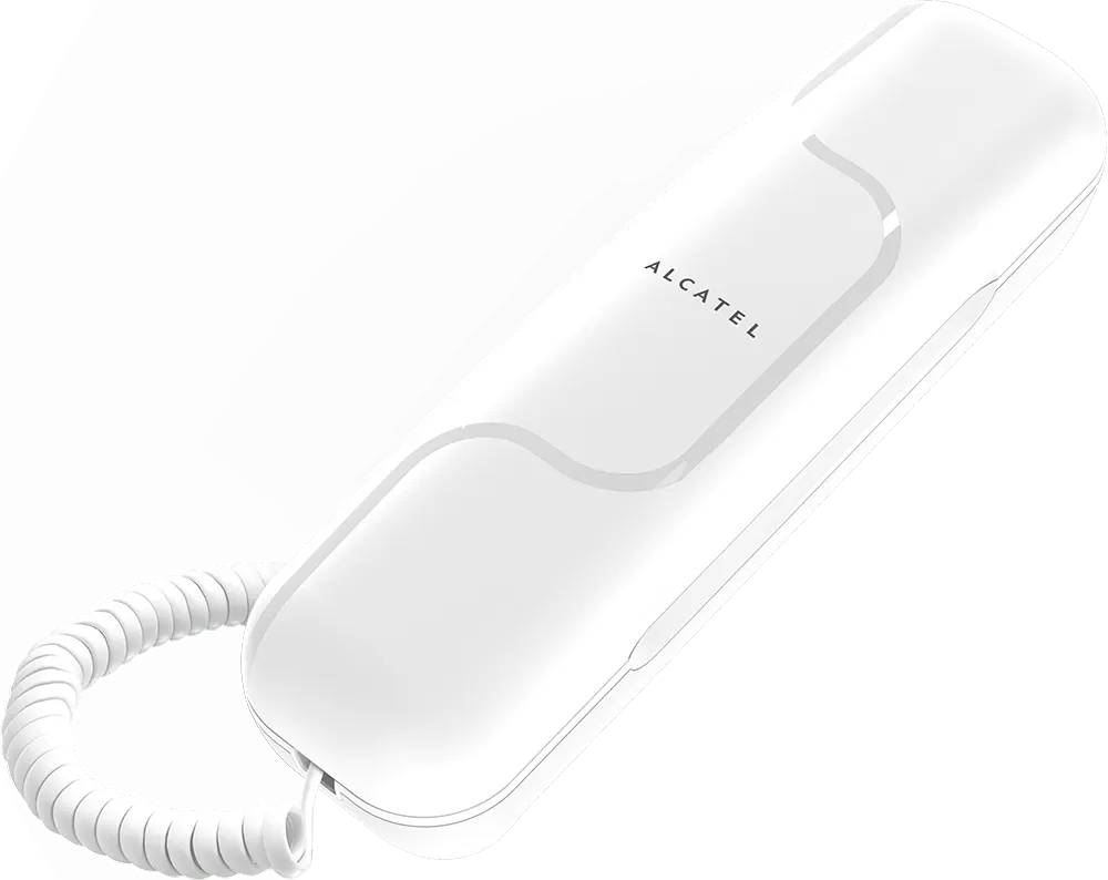 Alcatel T02 (Ultra-Compact Slim Corded Telephone) | compact, wall-mountable design