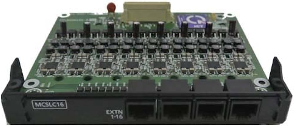 Panasonic KX-NS5174 | Digital Extension Card Expands PBX systems with up to 16 digital extensions.