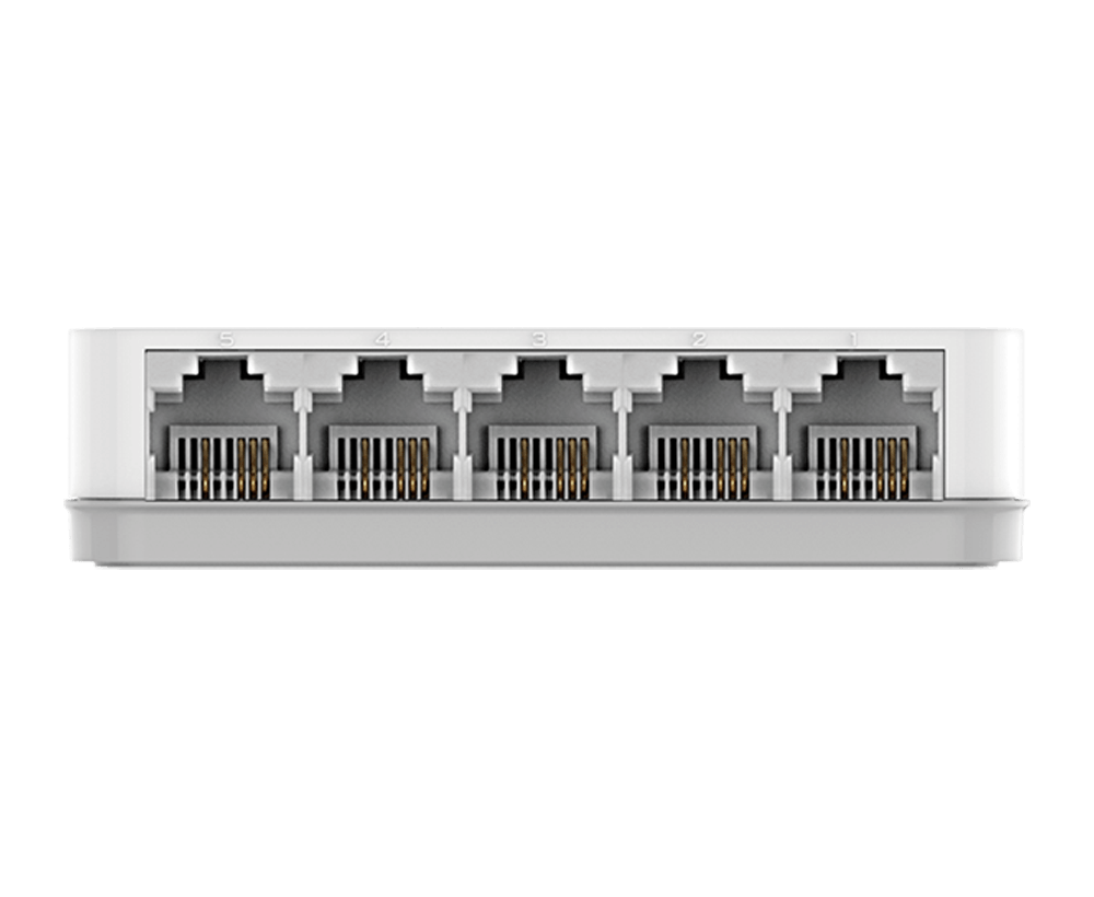 D-Link DES-1005C | 5-port Fast Ethernet switch | with Auto MDI/MDIX for Easy Setup