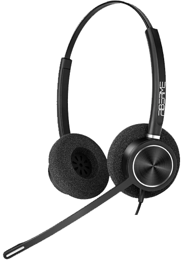 Fiberme FCH7201D |call center headset| with ultra noise canceling