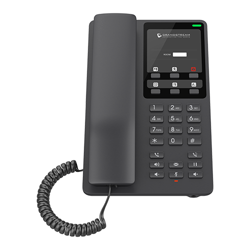 Grandstream GHP621W | Hotel Table IP Phone| 2 SIP Accounts, 2 Lines, 10 Speed-Dials, 3 Programmable Keys, HD Audio, Dual-Band Wi‑Fi 6, PoE, GDMS Managed