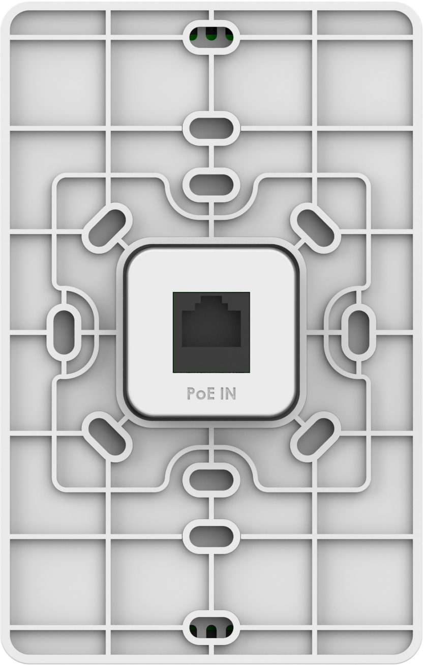 Grandstream GWN7661E |compact, indoor Wi‑Fi 6 access point| Wall-mount AP, 200+ clients, 1.77 Gbps, 2x2:2 MIMO