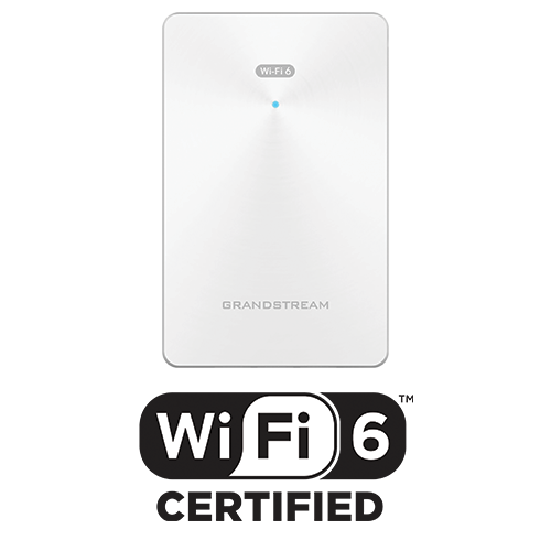 Grandstream GWN7661E |compact, indoor Wi‑Fi 6 access point| Wall-mount AP, 200+ clients, 1.77 Gbps, 2x2:2 MIMO