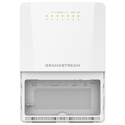 Grandstream GWN7710R | managed, outdoor, Layer 2+ Gigabit switch | Outdoor Layer 2+ switch, 10× Gigabit ports, rugged IP67-rated, 56Gbps switching