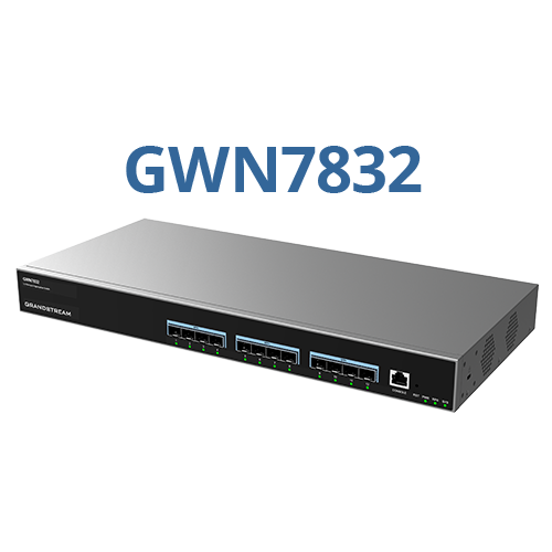 Grandstream GWN7832 | Layer 3 Managed Network Switch | 12×10 Gbps SFP+ Uplinks, Layer 3 Managed, Fanless Design, 240 Gbps Switching