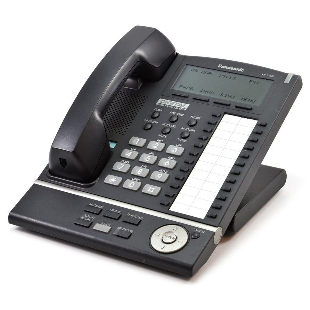 (used)Panasonic KX-T7636(with Enhanced Productivity & Digital XDP(extra Device Port) )