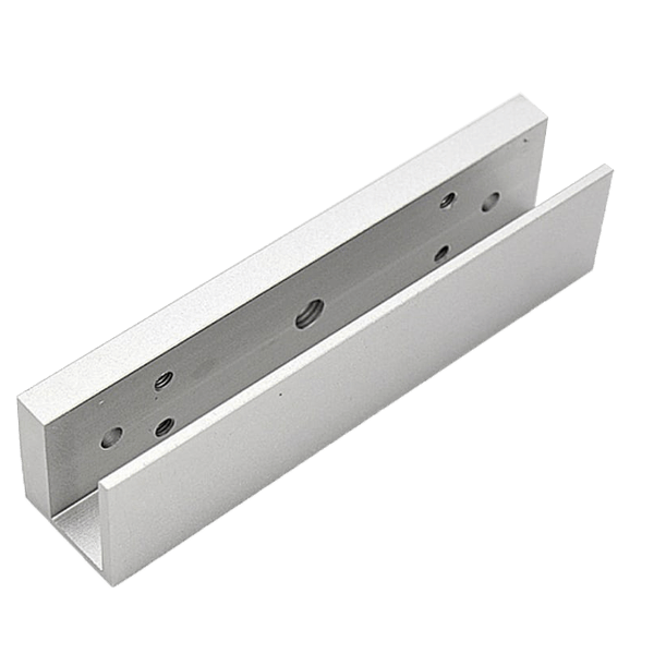 zk LMB-280U (U-bracket designed for mounting 280 kg (600 lbs) electromagnetic locks on frameless glass doors)