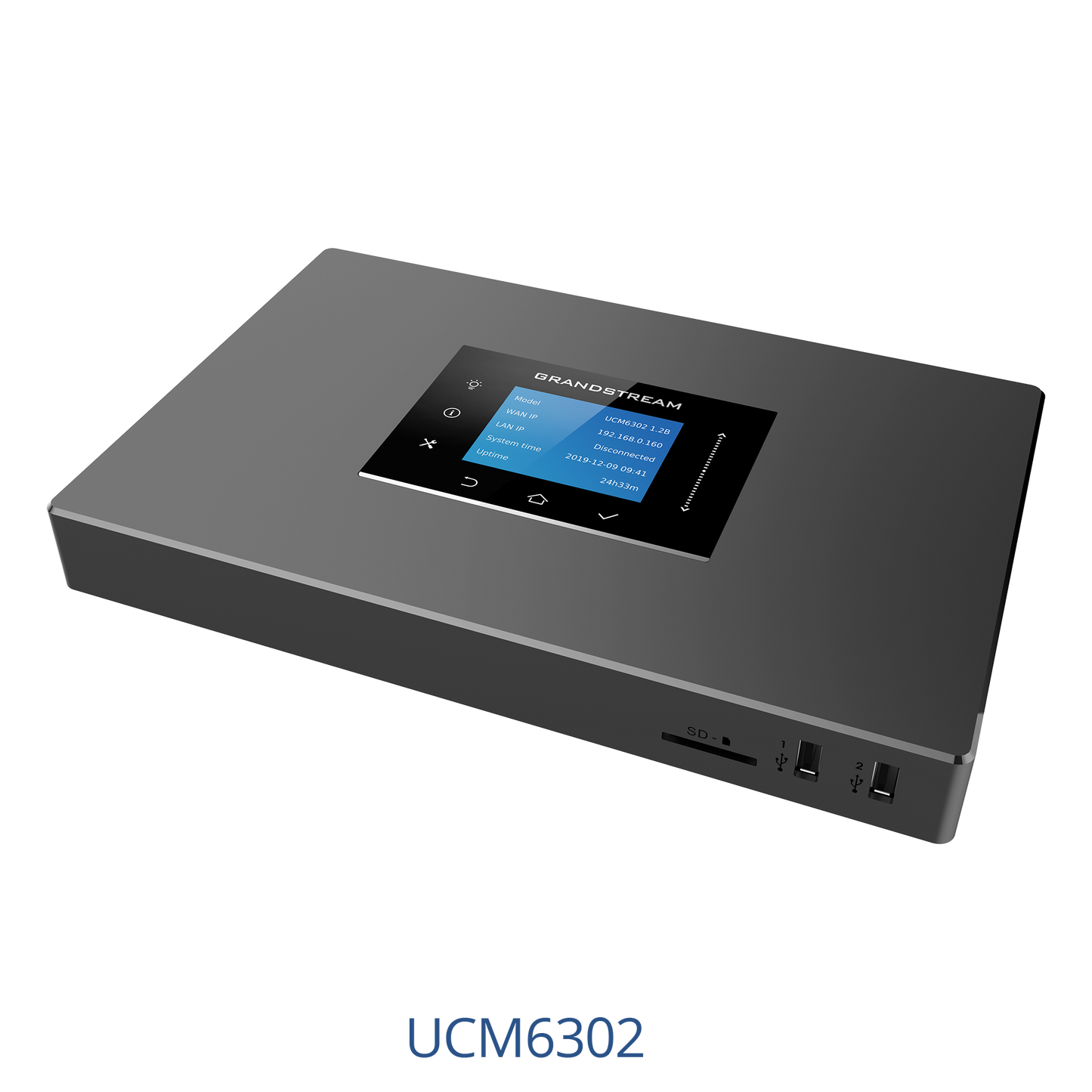 UCM6302A |Grandstream Audio IP PBX appliance| supports up to 500 users and 75 concurrent calls