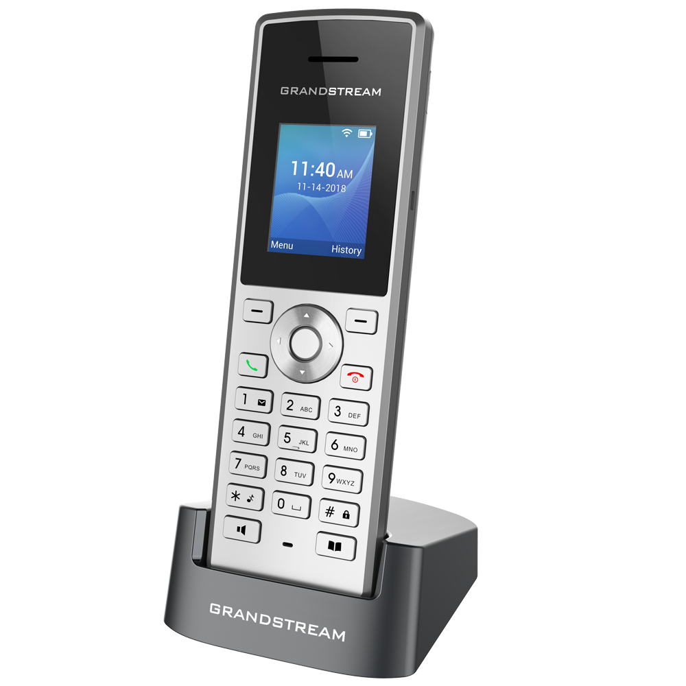 Grandstream WP810 | portable Wi-Fi IP phone | 2 SIP Accounts, 2 Lines, Dual‑Band Wi‑Fi, HD Audio, 6 h Talk Time, Push‑to‑Talk