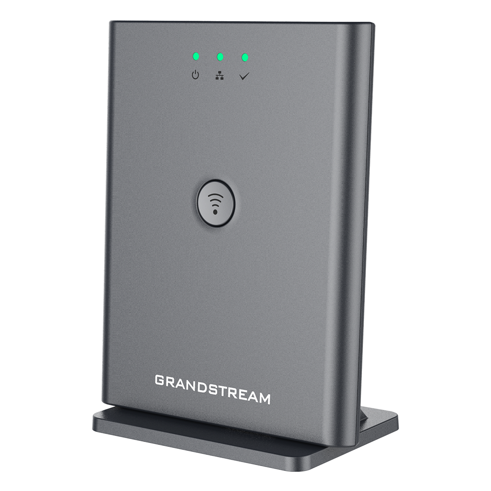Grandstream DP752 | DECT VoIP base Station | Pairs with 5 DECT Handsets, 10 SIP Accounts, 350 m Outdoor Range, Built‑in PoE, Push‑to‑Talk, HD Audio