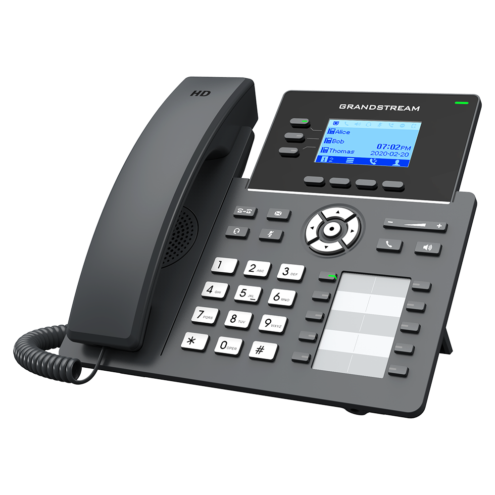 Grandstream GRP2604P(a 3-line essential IP phone designed for mass deployment and easy management)
