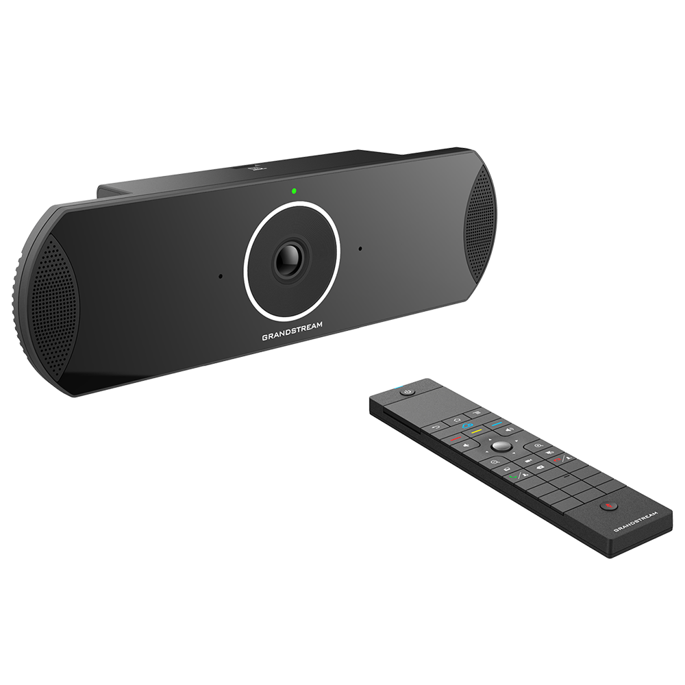 Grandstream GVC3210 | Video Conferencing Endpoint | 4K 30 fps Video, Android 6, Dual‑Band Wi‑Fi, Bluetooth, Noise‑Shield Mic Array, HDMI In/Out