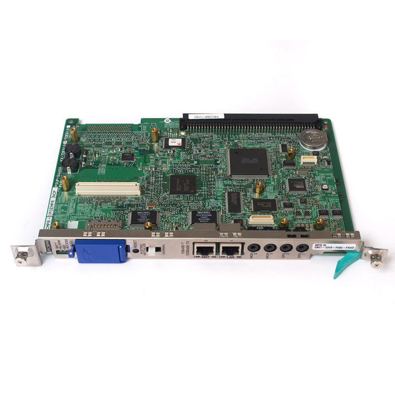 (used)Panasonic KX-TDA6101 |Main Processor Card for KX-TDA600 – controls all PBX system operations and configurations|