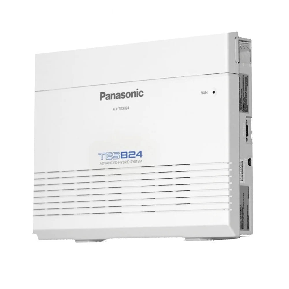 Panasonic KX-TES824 (Hybrid PBX System) | Supports 8 external and 24 internal lines for hybrid communication.