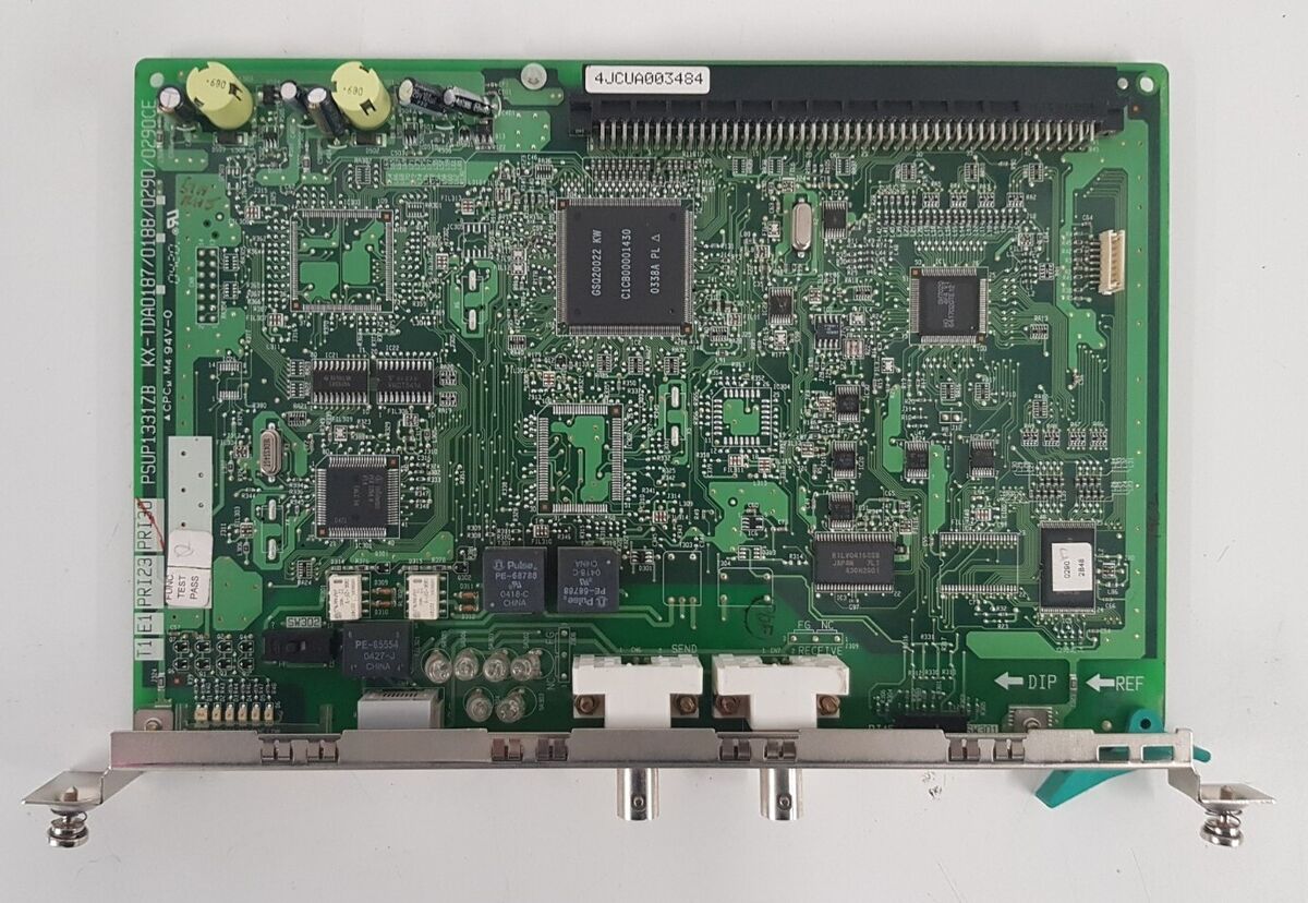 (used)Panasonic KX-TDA0187 |Supports 30-channel ISDN PRI digital trunk for seamless communication|