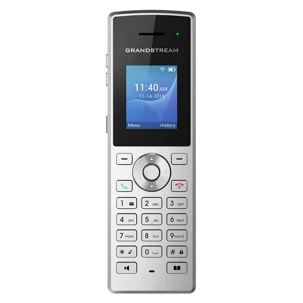 Grandstream WP810 | portable Wi-Fi IP phone | 2 SIP Accounts, 2 Lines, Dual‑Band Wi‑Fi, HD Audio, 6 h Talk Time, Push‑to‑Talk