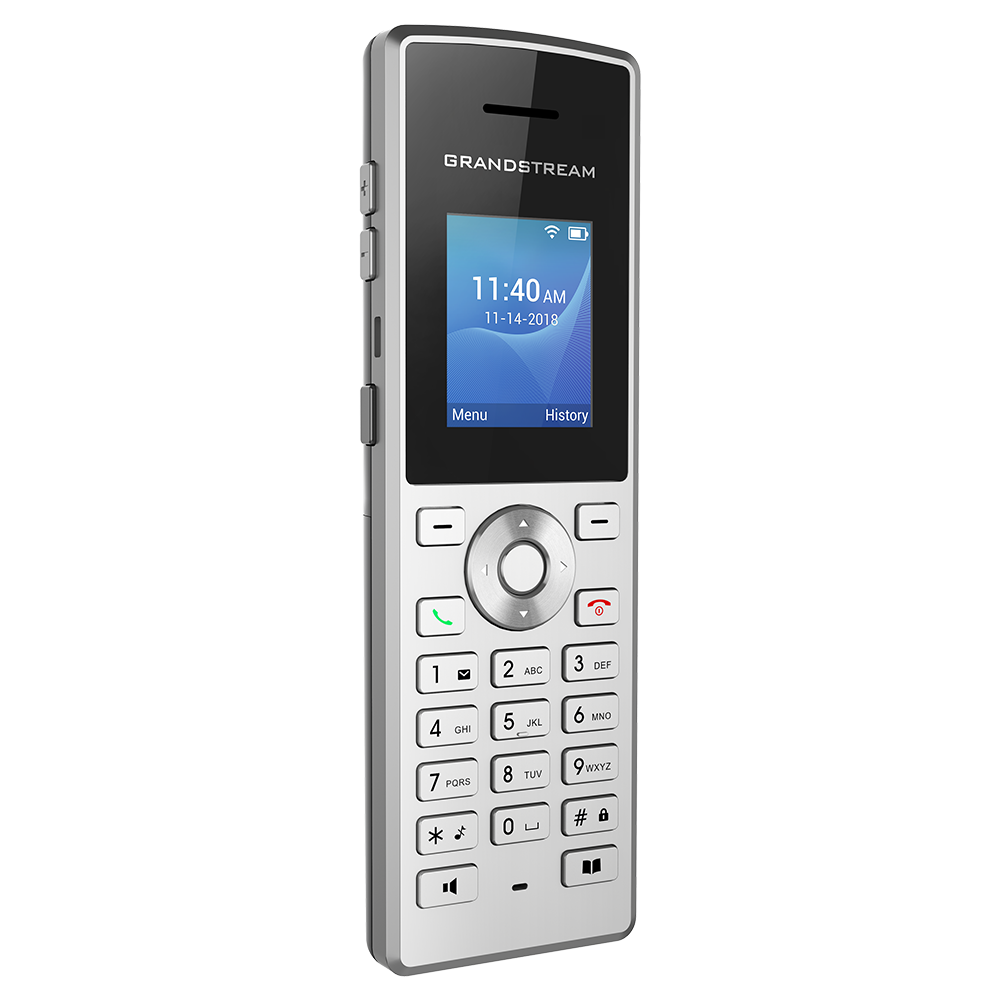 Grandstream WP810 | portable Wi-Fi IP phone | 2 SIP Accounts, 2 Lines, Dual‑Band Wi‑Fi, HD Audio, 6 h Talk Time, Push‑to‑Talk
