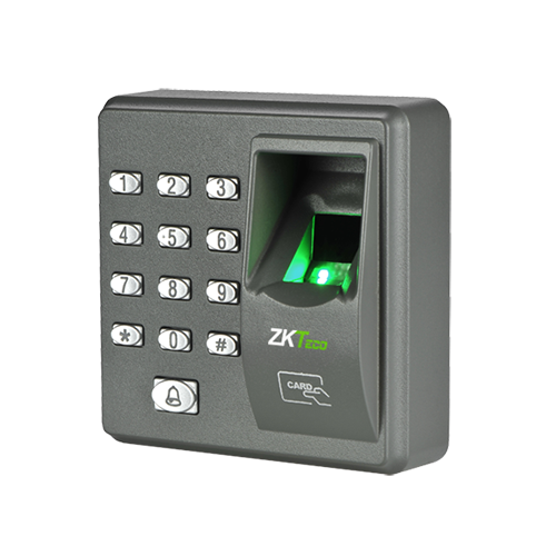 ZK-X7|standalone access control terminal| with Triple Authentication Modes(fingerprint, RFID card, and password verification)