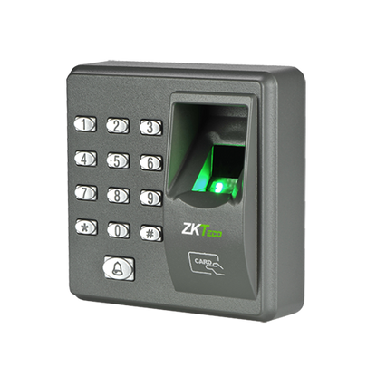 ZK-X7|standalone access control terminal| with Triple Authentication Modes(fingerprint, RFID card, and password verification)