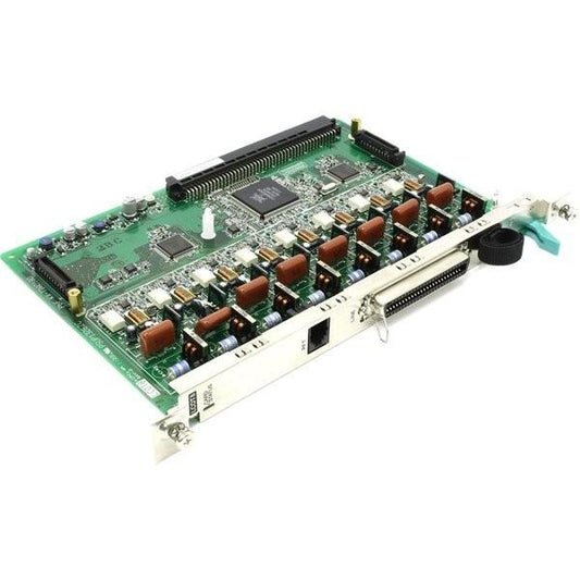 (used)Panasonic KX-TDA018 |6-port analog CO line interface card| Supports Caller ID on all ports when combined with optional CID cards, enhancing call management and caller recognition.