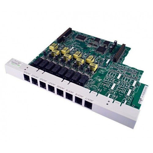 Panasonic KX-TE82474 (8-Port SLT Card) |  Expands PBX systems with 8 additional single-line telephone ports.