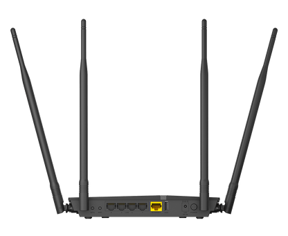 D-Link DIR-825 |high-performance router| Enhances network efficiency by allowing the router to communicate with multiple devices simultaneously
