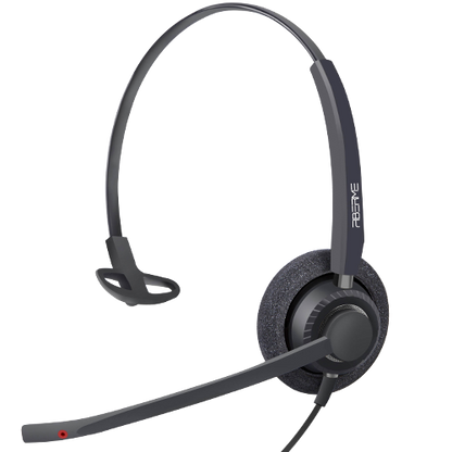Fiberme FCH7303D |professional Headset| with 99% microphone background AI noise canceling