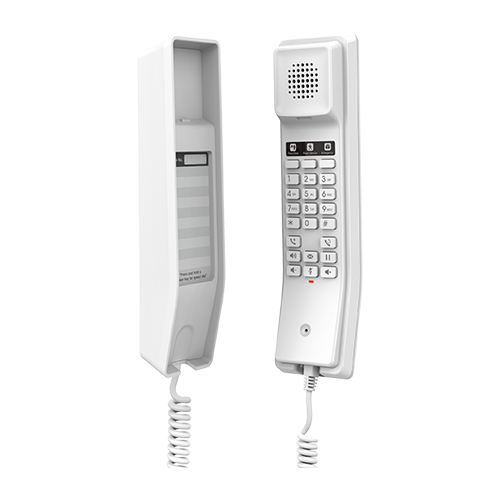 Grandstream GHP610W | Hotel Bathroom IP Phone |  2 SIP Accounts/Lines, 10 Speed‑Dial Keys, 3 Programmable Keys, HD Audio, PoE, Dual‑Band Wi‑Fi (2.4/5 GHz), GDMS Managed