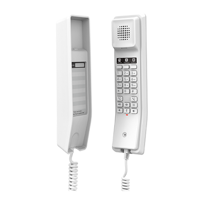 Grandstream GHP610W | Hotel Bathroom IP Phone |  2 SIP Accounts/Lines, 10 Speed‑Dial Keys, 3 Programmable Keys, HD Audio, PoE, Dual‑Band Wi‑Fi (2.4/5 GHz), GDMS Managed