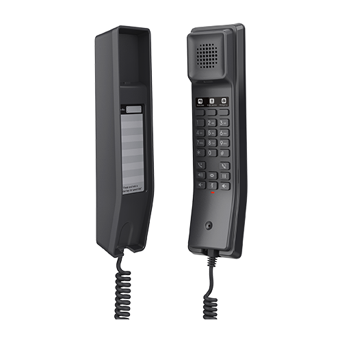 Grandstream GHP611W | Hotel Bathroom IP Phone |  2 SIP Accounts/Lines, 10 Speed‑Dial Keys, 3 Programmable Keys, HD Audio, PoE, Dual‑Band Wi‑Fi (2.4/5 GHz), GDMS Managed