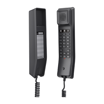 Grandstream GHP611W | Hotel Bathroom IP Phone |  2 SIP Accounts/Lines, 10 Speed‑Dial Keys, 3 Programmable Keys, HD Audio, PoE, Dual‑Band Wi‑Fi (2.4/5 GHz), GDMS Managed