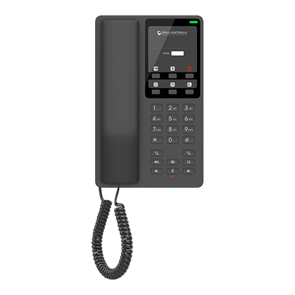 Grandstream GHP621W | Hotel Table IP Phone|  2 SIP Accounts, 2 Lines, 10 Speed-Dials, 3 Programmable Keys, HD Audio, Dual-Band Wi‑Fi 6, PoE, GDMS Managed