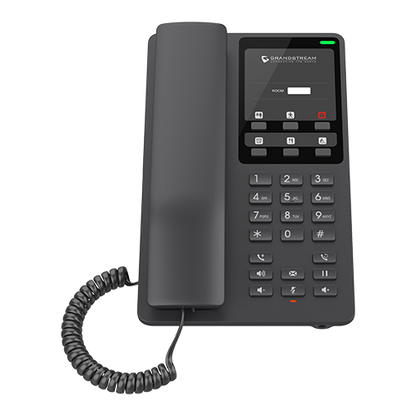 Grandstream GHP621W | Hotel Table IP Phone|  2 SIP Accounts, 2 Lines, 10 Speed-Dials, 3 Programmable Keys, HD Audio, Dual-Band Wi‑Fi 6, PoE, GDMS Managed