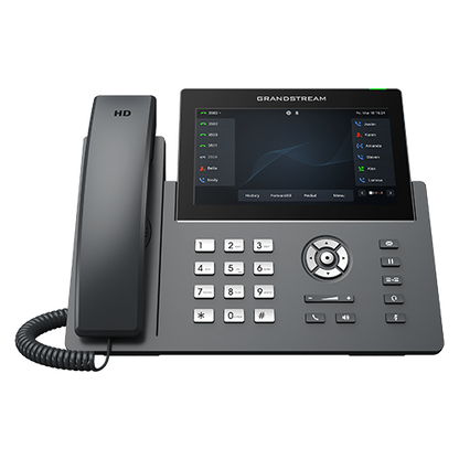 Grandstream GRP2670 | Professional IP Phone | 6 SIP Accounts, 12 Lines, 7″ Touchscreen, Wi‑Fi 6, Bluetooth, HD Audio, Dual Gigabit + PoE