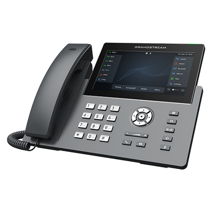 Grandstream GRP2670 | Professional IP Phone | 6 SIP Accounts, 12 Lines, 7″ Touchscreen, Wi‑Fi 6, Bluetooth, HD Audio, Dual Gigabit + PoE
