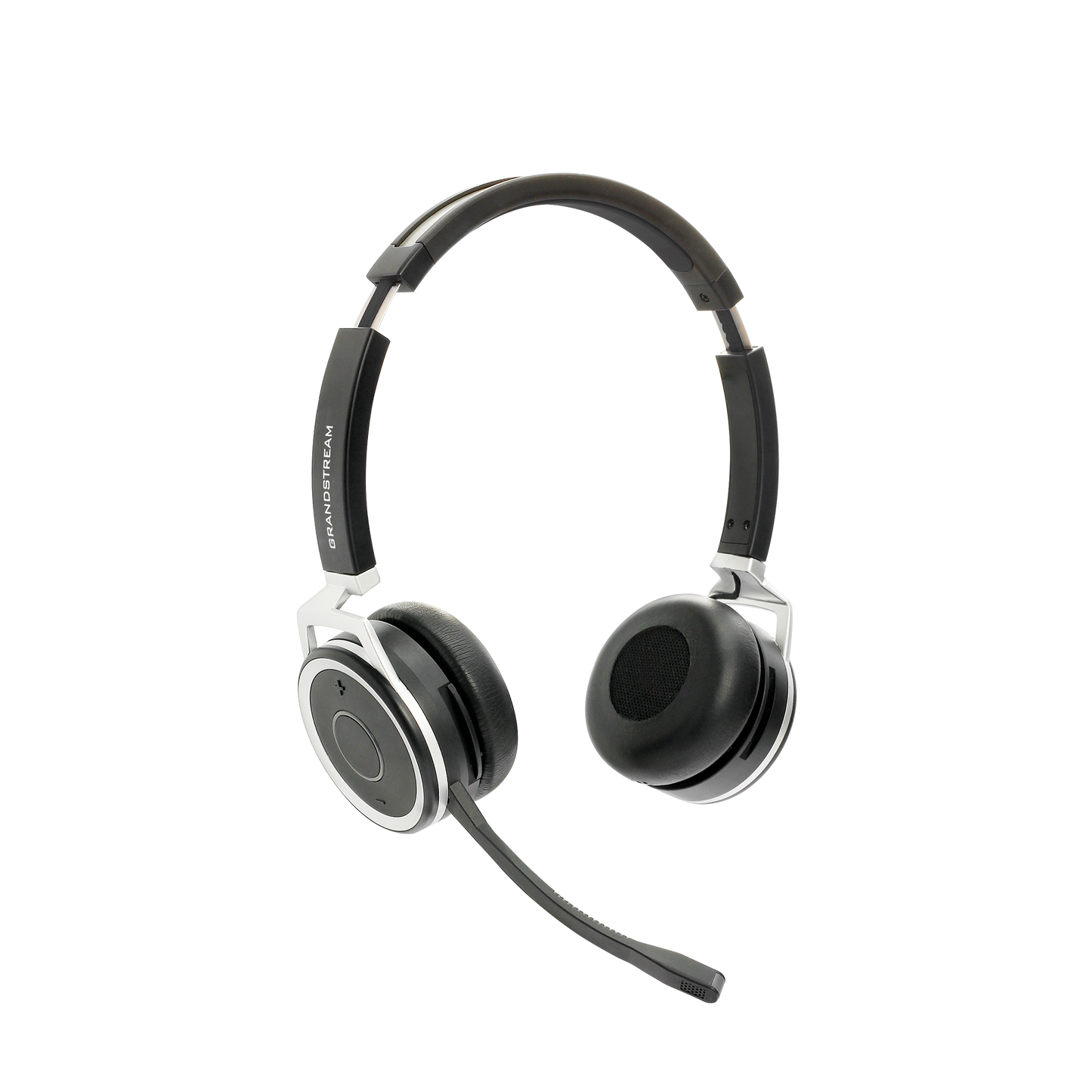 Grandstream GUV3050 | high performance wireless headset | HD Bluetooth Headset, Dual‑Device Pairing, Noise‑Canceling Mic, Busy‑Light, Includes Charging Base