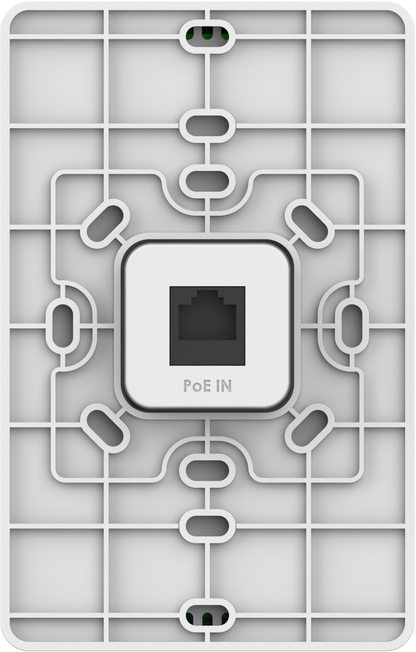 Grandstream GWN7661E |compact, indoor Wi‑Fi 6 access point|  Wall-mount AP, 200+ clients, 1.77 Gbps, 2x2:2 MIMO