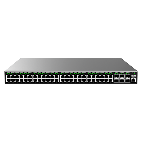 Grandstream GWN7806 | Layer 2+ managed network switch | 48 Gigabit Ports, 4 SFP Uplinks, Layer 2+ Managed, Fanless Design, 112 Gbps Switching