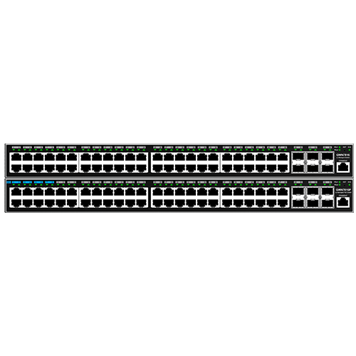 Grandstream GWN7816P | Layer 3 managed Network switch | 48 Gigabit PoE+ Ports, 6 SFP+ Uplinks, Layer 3 Managed, 740 W Total PoE, 216 Gbps Switching