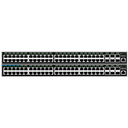Grandstream GWN7816P | Layer 3 managed Network switch | 48 Gigabit PoE+ Ports, 6 SFP+ Uplinks, Layer 3 Managed, 740 W Total PoE, 216 Gbps Switching