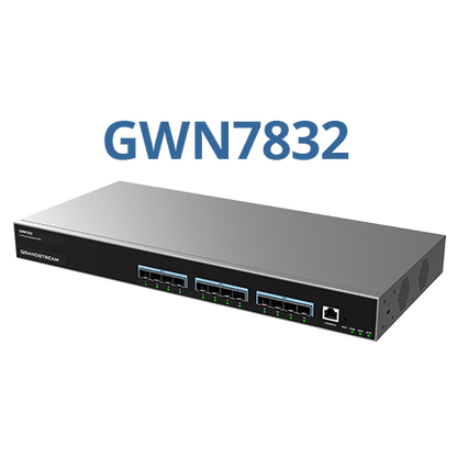 Grandstream GWN7832 | Layer 3 Managed Network Switch | 12×10 Gbps SFP+ Uplinks, Layer 3 Managed, Fanless Design, 240 Gbps Switching