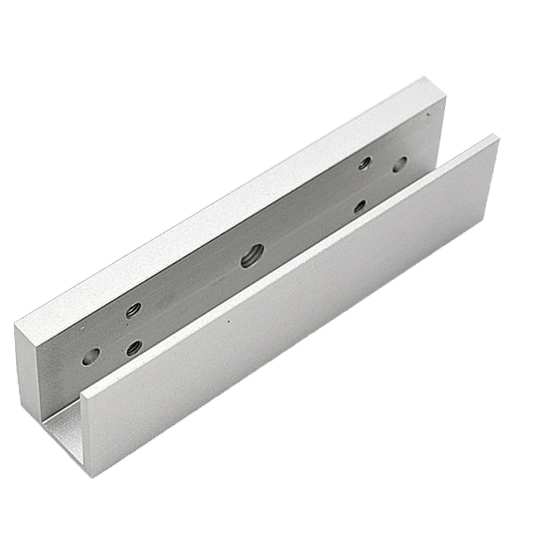 zk LMB-280U (U-bracket designed for mounting 280 kg (600 lbs) electromagnetic locks on frameless glass doors)