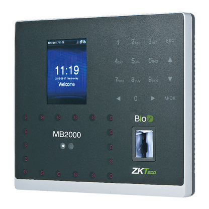 ZK MB2000|Fast multi-biometric fingerprint| with Triple Verification in One Terminal and Power Outage Resilience