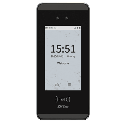 zk |Mini AC Plus|advanced access control and time attendance terminal that utilizes visible light facial recognition technology