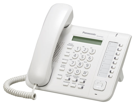 Panasonic KX-DT521 (Digital Proprietary Phone) |  Affordable and efficient digital desk phone for everyday business use.