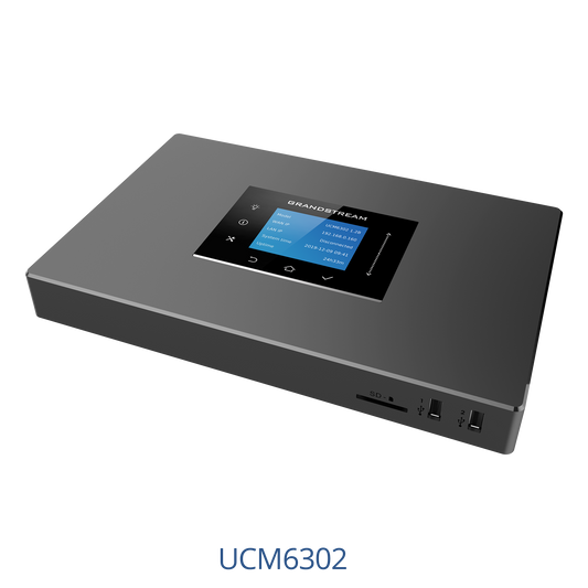 UCM6302A |Grandstream Audio IP PBX appliance| supports up to 500 users and 75 concurrent calls