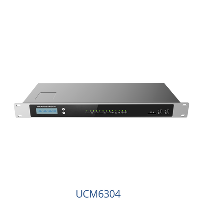 UCM6304 |Grandstream Audio IP PBX appliance| supports up to 1000 users and 150 concurrent calls