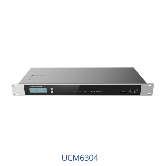 UCM6304 |Grandstream Audio IP PBX appliance| supports up to 1000 users and 150 concurrent calls