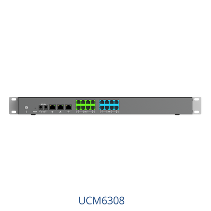 UCM6308A|Grandstream Audio IP PBX appliance| supports up to 1500 users and 200 concurrent calls
