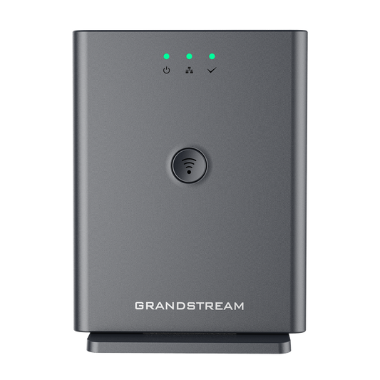 Grandstream DP752 | DECT VoIP base Station | Pairs with 5 DECT Handsets, 10 SIP Accounts, 350 m Outdoor Range, Built‑in PoE, Push‑to‑Talk, HD Audio